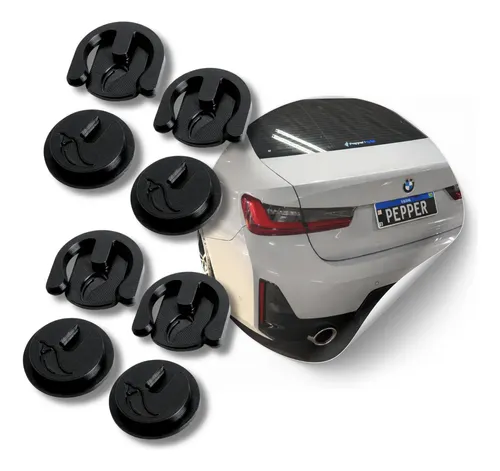Suporte de placa encaixe rápido Pepper Parts — kit 2 placas